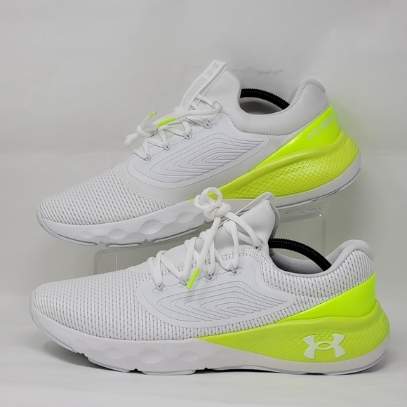 Under Armour Mens Sz 12 UA Charged Vantage 2 Running Shoes White 3024873 107 New main image 4
